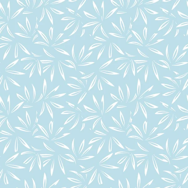 Gökyüzü mavisi bitkisel bitki desensiz arka plan moda baskıları, grafikler, arka planlar ve el sanatları için uygun