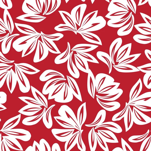 Noel çiçekleri desensiz arka plan moda baskıları, grafikler, arka planlar ve el sanatları için uygun