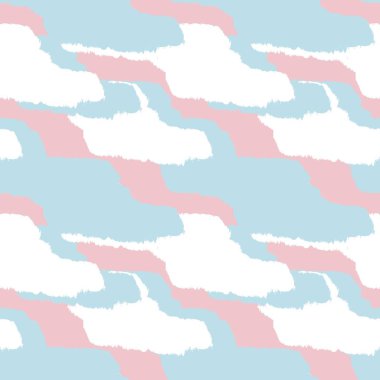 Moda baskıları, ev eşyaları, grafikler, arka planlar için Pastel Fırça deseni kürk deseni tasarımı