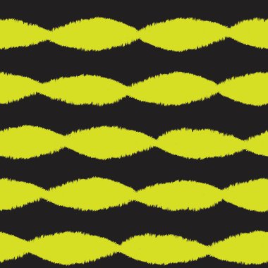 Moda baskıları, ev eşyaları, grafikler, arka planlar için sarı fırça desenli kürk deseni tasarımı