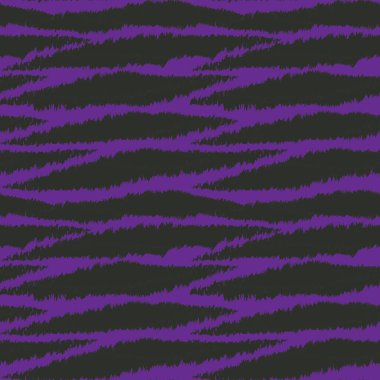 Moda baskıları, ev eşyaları, grafikler, arka planlar için mor fırça desenli kürk deseni tasarımı