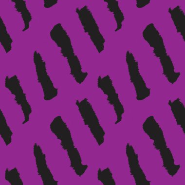Moda baskıları, ev eşyaları, grafikler, arka planlar için mor fırça desenli kürk deseni tasarımı