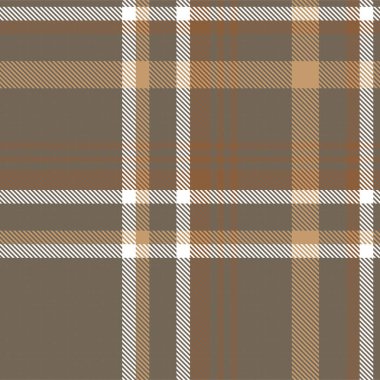 Kahverengi Ombre Ekose desenli moda tekstil ve grafikleri için uygun kusursuz desen