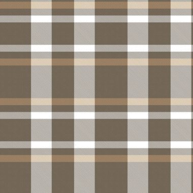 Kahverengi Ombre Ekose desenli moda tekstil ve grafikleri için uygun kusursuz desen