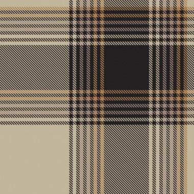 Kahverengi Ombre Ekose desenli moda tekstil ve grafikleri için uygun kusursuz desen