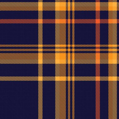 Moda tekstil ve grafikleri için uygun turuncu Ombre ekose desenli kusursuz desen