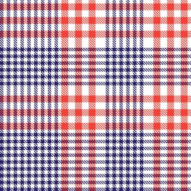 Moda tekstil ve grafikleri için uygun turuncu Ombre ekose desenli kusursuz desen