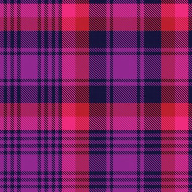 Mor Ombre Ekose desenli, moda tekstil ve grafikleri için uygun.