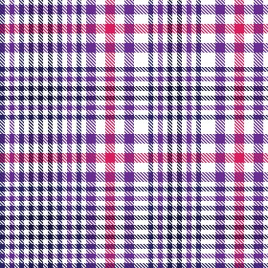 Mor Ombre Ekose desenli, moda tekstil ve grafikleri için uygun.