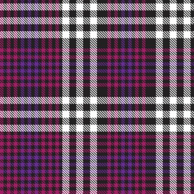 Mor Ombre Ekose desenli, moda tekstil ve grafikleri için uygun.