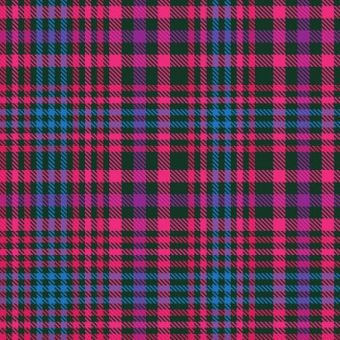 Mor Ombre Ekose desenli, moda tekstil ve grafikleri için uygun.