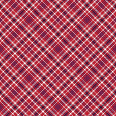 Noel Sembolü Ekoseli Tartan Moda tekstil ve grafikleri için uygun desensiz desen tasarımı