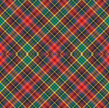 Gökkuşağı Argyle Ekose Tartan. Moda tekstil ve grafikleri için uygun desensiz desen tasarımı.