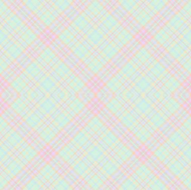 Gökkuşağı Pastel Argyle Ekoseli desensiz desen tasarımı moda tekstil ve grafikleri için uygun