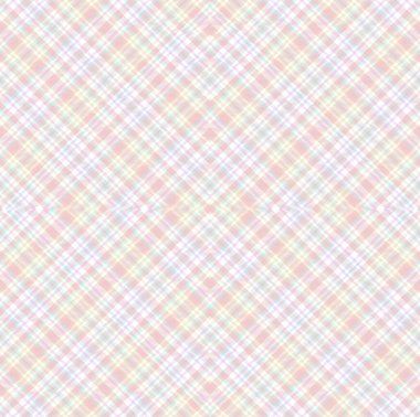 Gökkuşağı Pastel Argyle Ekoseli desensiz desen tasarımı moda tekstil ve grafikleri için uygun