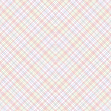 Gökkuşağı Pastel Sembol Ekoseli Moda tekstil ve grafikleri için uygun desensiz desen tasarımı