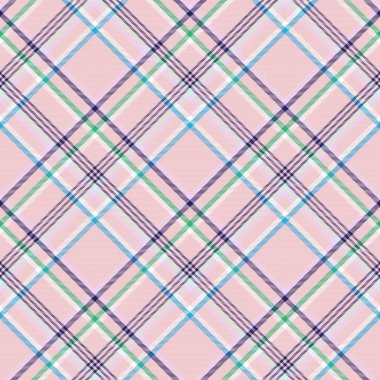 Gökkuşağı Pastel Sembol Ekoseli Moda tekstil ve grafikleri için uygun desensiz desen tasarımı