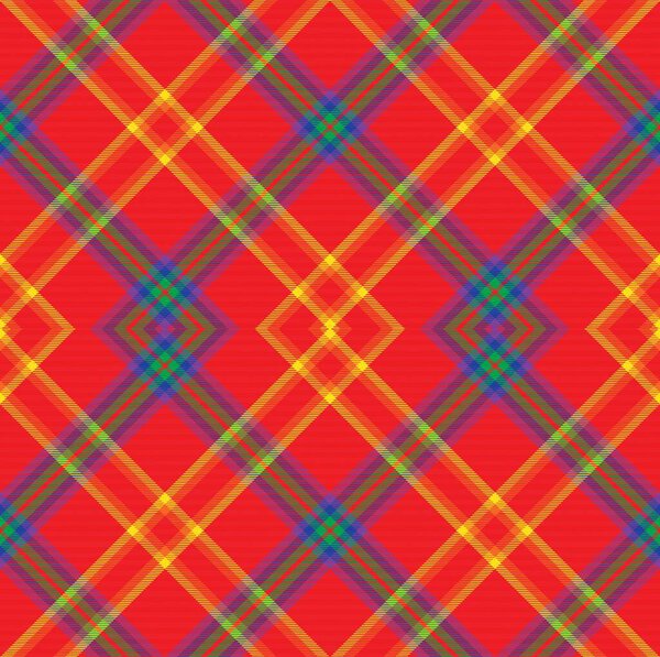 Rainbow Argyle Plaid Tartan textured Seamless pattern design suitable for fashion textiles and graphics