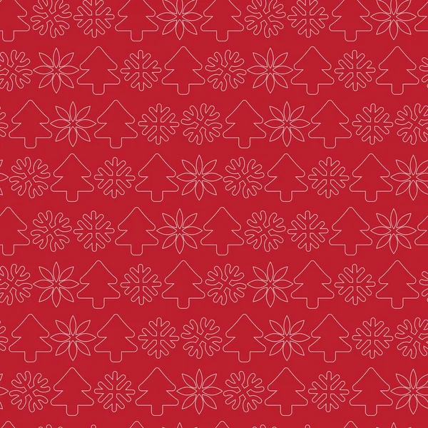 Weihnachtsbaum Nahtlose Muster Design Für Website Grafiken Mode Textil — Stockvektor