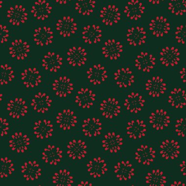 Noel Kar Taneleri web sitesi grafikleri ve moda tekstili için kusursuz desenler tasarladı