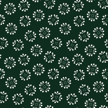 Siyah ve Beyaz Noel Kar Taneleri web sitesi grafikleri ve moda tekstili için kusursuz desenler dizayn etti