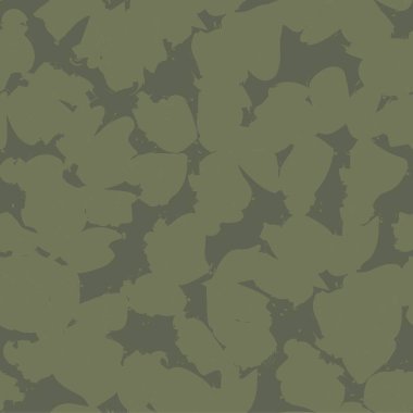 Yeşil bitkisel bitki örtüsü desensiz arka plan moda baskıları, grafikler, arka planlar ve el sanatları için uygun