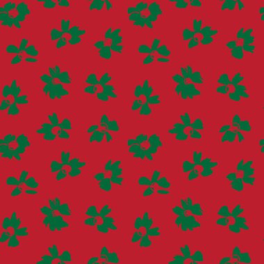 Noel çiçekli desensiz arka plan moda baskıları, grafikler, arka planlar ve el sanatları için uygun