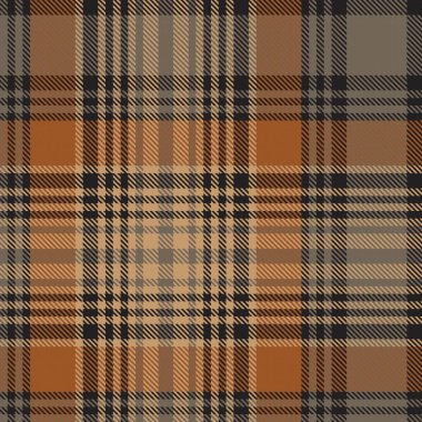 Kahverengi Ombre Ekose desenli moda tekstil ve grafikleri için uygun kusursuz desen
