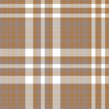 Kahverengi Ombre Ekose desenli moda tekstil ve grafikleri için uygun kusursuz desen