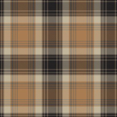 Kahverengi Ombre Ekose desenli moda tekstil ve grafikleri için uygun kusursuz desen
