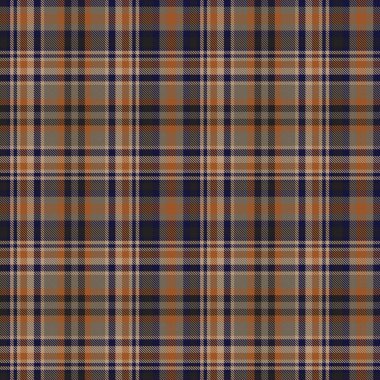 Kahverengi Ombre Ekose desenli moda tekstil ve grafikleri için uygun kusursuz desen