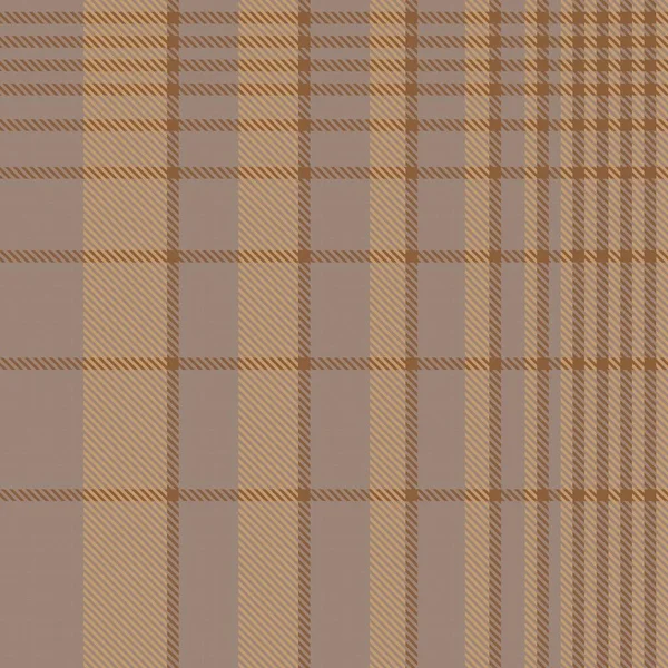 Patrón Sin Costura Texturizado Cuadros Marrón Ombre Adecuado Para Textiles — Vector de stock