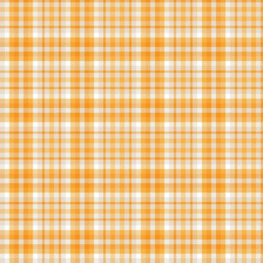 Moda tekstil ve grafikleri için uygun turuncu Ombre ekose desenli kusursuz desen