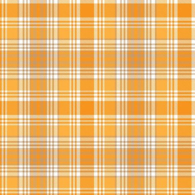 Moda tekstil ve grafikleri için uygun turuncu Ombre ekose desenli kusursuz desen