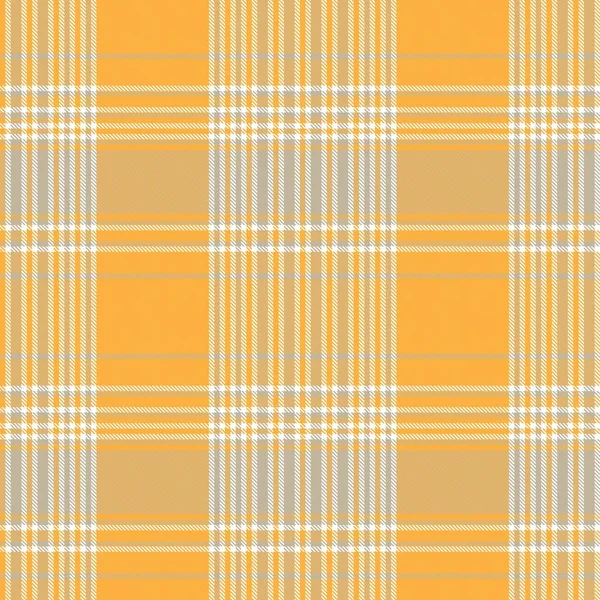 Patrón Sin Costura Texturizado Cuadros Orange Ombre Adecuado Para Textiles — Vector de stock