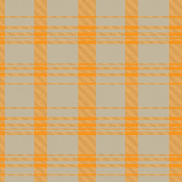 Orange Ombre Plaid Textuur Naadloos Patroon Geschikt Voor Mode Textiel — Stockvector