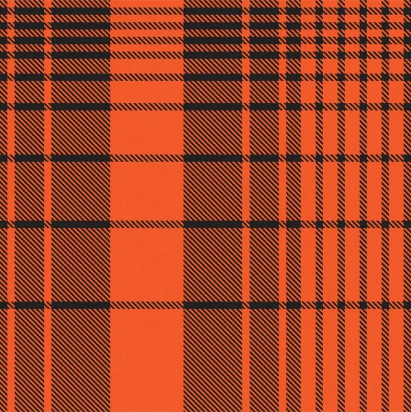 Оранжевый Ombre Плед Текстурированный Бесшовный Узор Подходит Моды Текстиля Графики — стоковый вектор