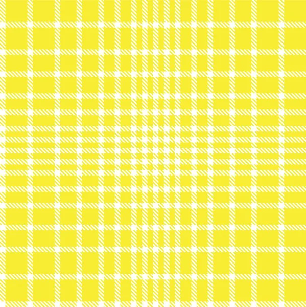 Gelbe Ombre Plaid Texturierte Nahtlose Muster Für Modetextilien Und Grafiken — Stockvektor
