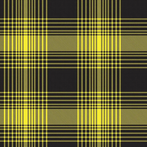 Yellow Ombre Plaid Textuur Naadloos Patroon Geschikt Voor Mode Textiel — Stockvector