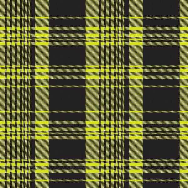 Yellow Ombre Plaid Textuur Naadloos Patroon Geschikt Voor Mode Textiel — Stockvector