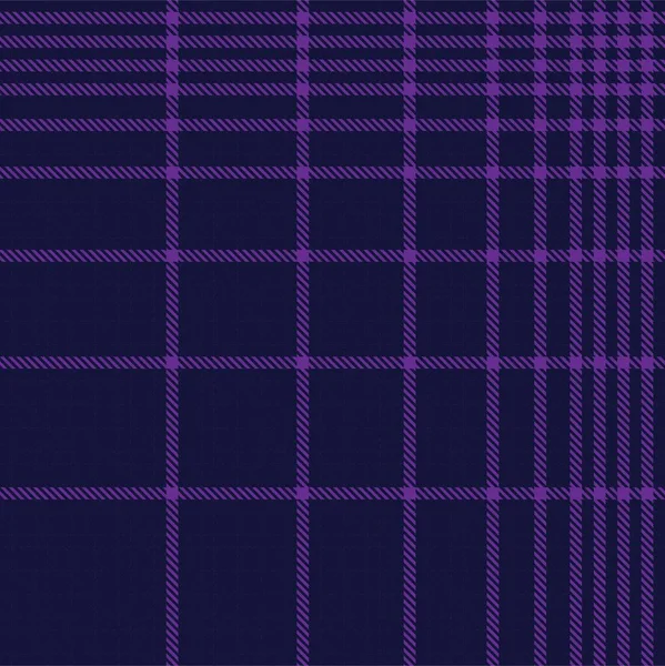 Purple Ombre Plaid Texturovaný Bezešvý Vzor Vhodný Pro Módní Textil — Stockový vektor