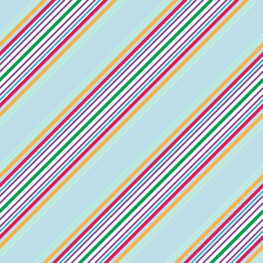 Moda tekstil ve grafikleri için uygun renkli diyagonal çizgili dikişsiz arkaplan