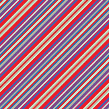 Moda tekstil ve grafikleri için uygun renkli diyagonal çizgili dikişsiz arkaplan