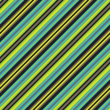 Moda tekstil ve grafikleri için uygun renkli diyagonal çizgili dikişsiz arkaplan