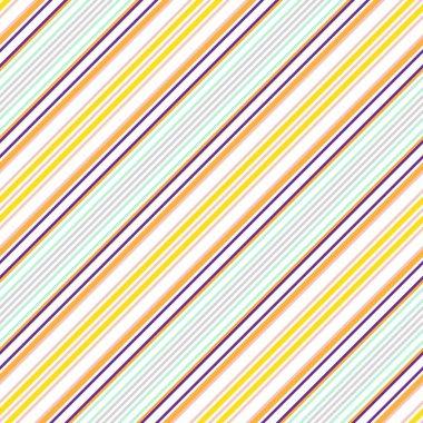 Moda tekstil ve grafikleri için uygun renkli diyagonal çizgili dikişsiz arkaplan