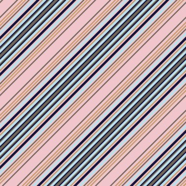 Moda tekstil ve grafikleri için uygun renkli diyagonal çizgili dikişsiz arkaplan