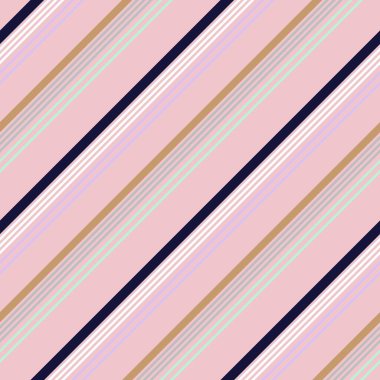 Moda tekstil ve grafikleri için uygun renkli diyagonal çizgili dikişsiz arkaplan