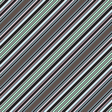 Moda tekstil ve grafikleri için uygun renkli diyagonal çizgili dikişsiz arkaplan