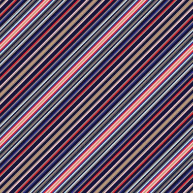 Moda tekstil ve grafikleri için uygun renkli diyagonal çizgili dikişsiz arkaplan