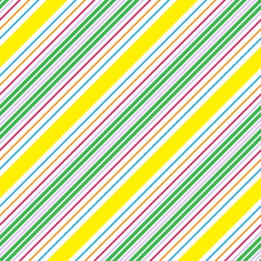 Moda tekstil ve grafikleri için uygun renkli diyagonal çizgili dikişsiz arkaplan